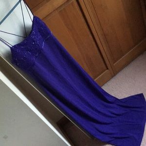 Purple Maxi Dress